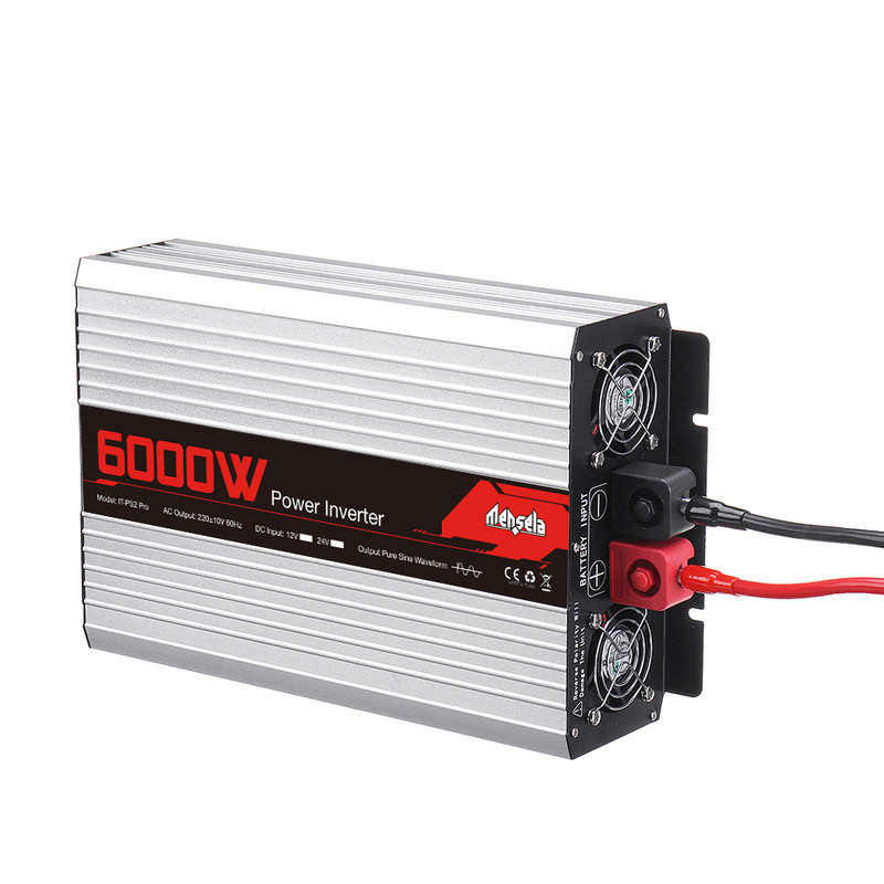 Mensela IT-PS2 Pro 220V 60HZ Intelligent Screen Solar Pure Sine Wave Power Inverter 2200W/3000W/4000