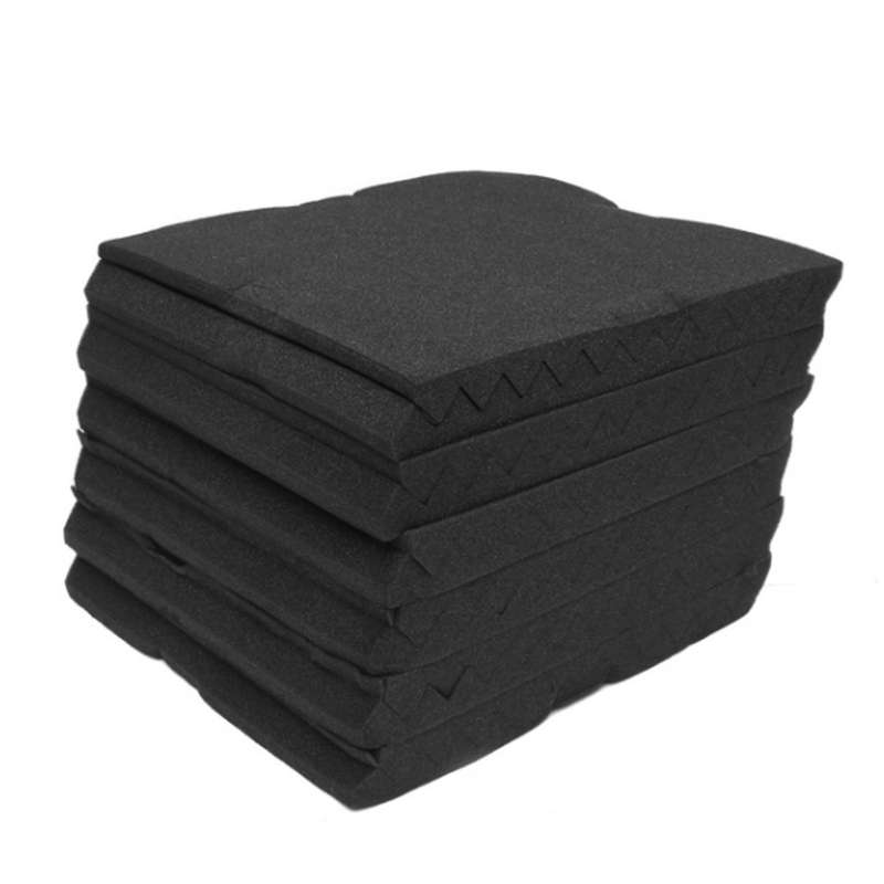 Studio Acoustic Soundproof Foam Panel Tile Sound Absorption Proofing Treatment Wedge 30x30 (Size #2)