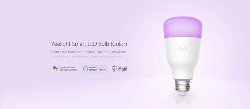 Yeelight Smart LED Bulb (Multicolour)