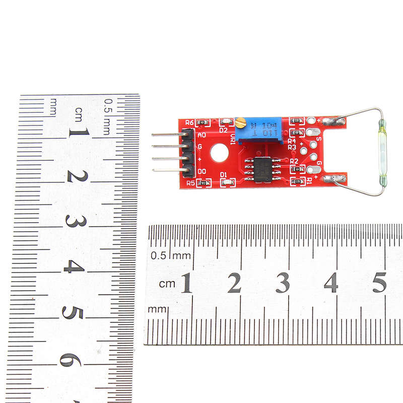KY-025 4pin Magnetic Dry Reed Pipe Switch Magnetron Sensor Switch Module
