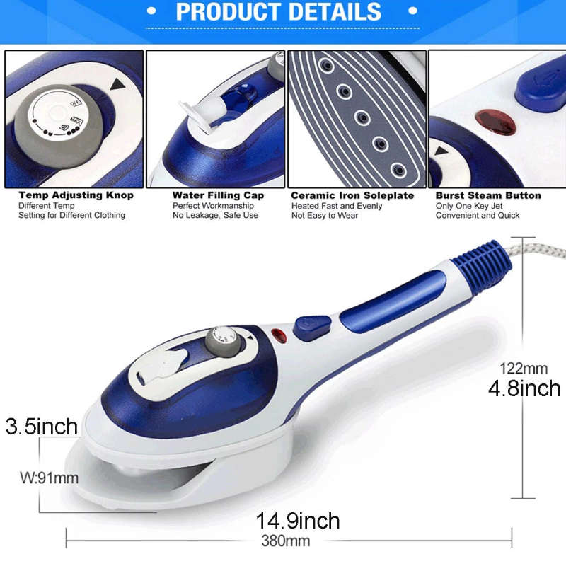 Portable Handheld Garment Steam Iron-Q-T154