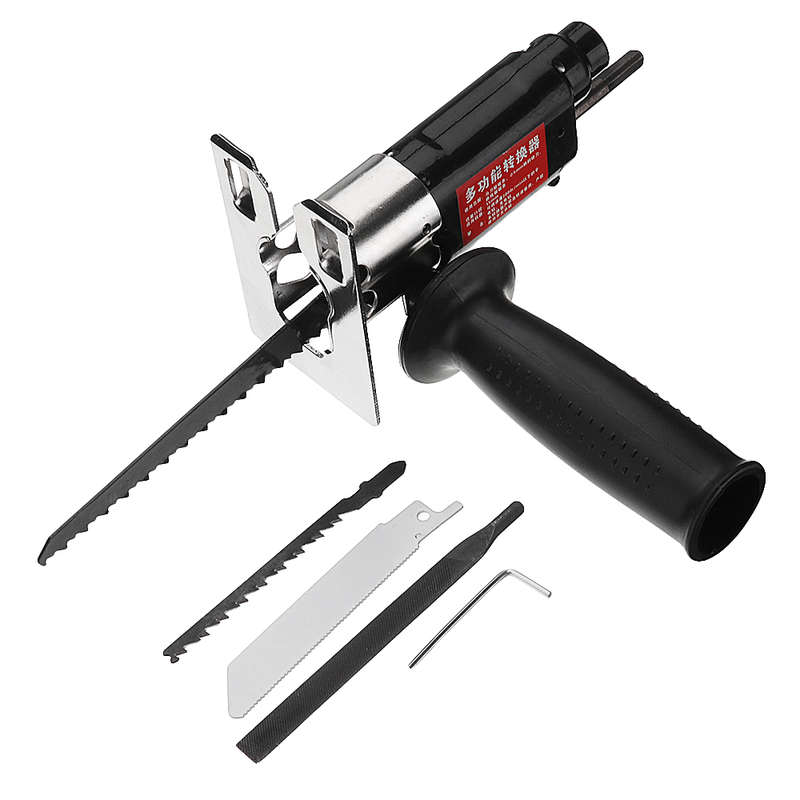Drillpro Multifunction Reciprocating Saw Attachment Change Electric Drill Into Reciprocating Saw