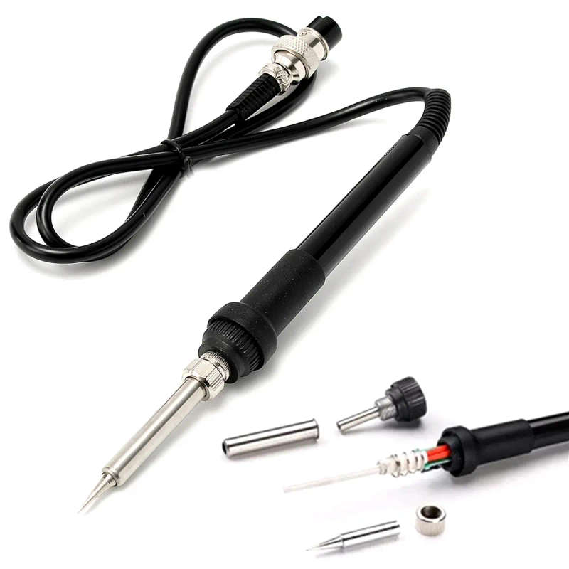 24V 5 Hole Female Solder Iron Handle for 907 936 Universal Soldering Station