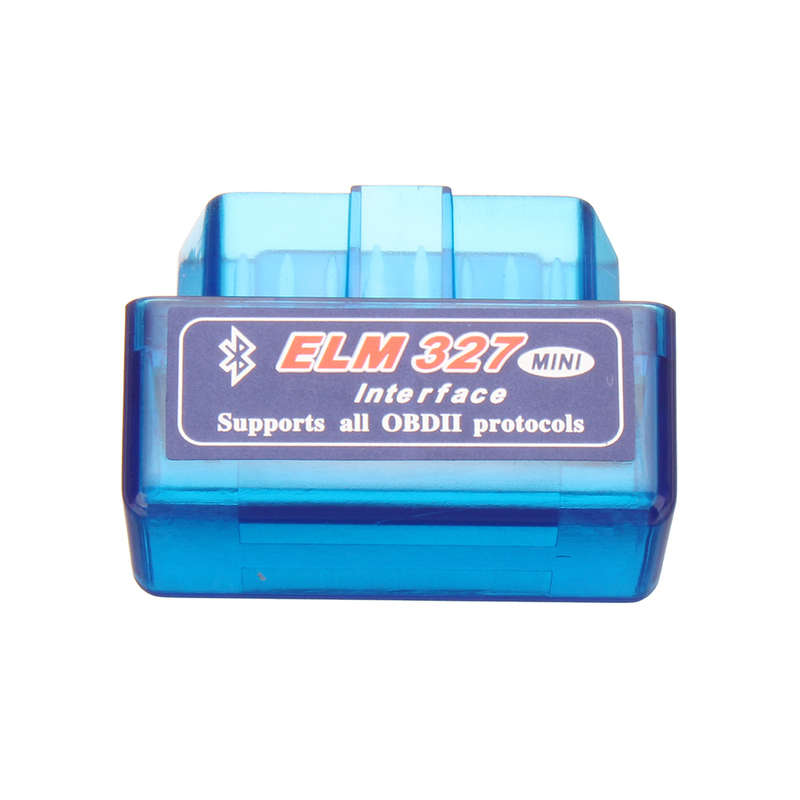 V1.5 Mini ELM327 OBD2 II bluetooth Car Diagnostic Tool Auto EOBD Scanner For Android Phone Blue