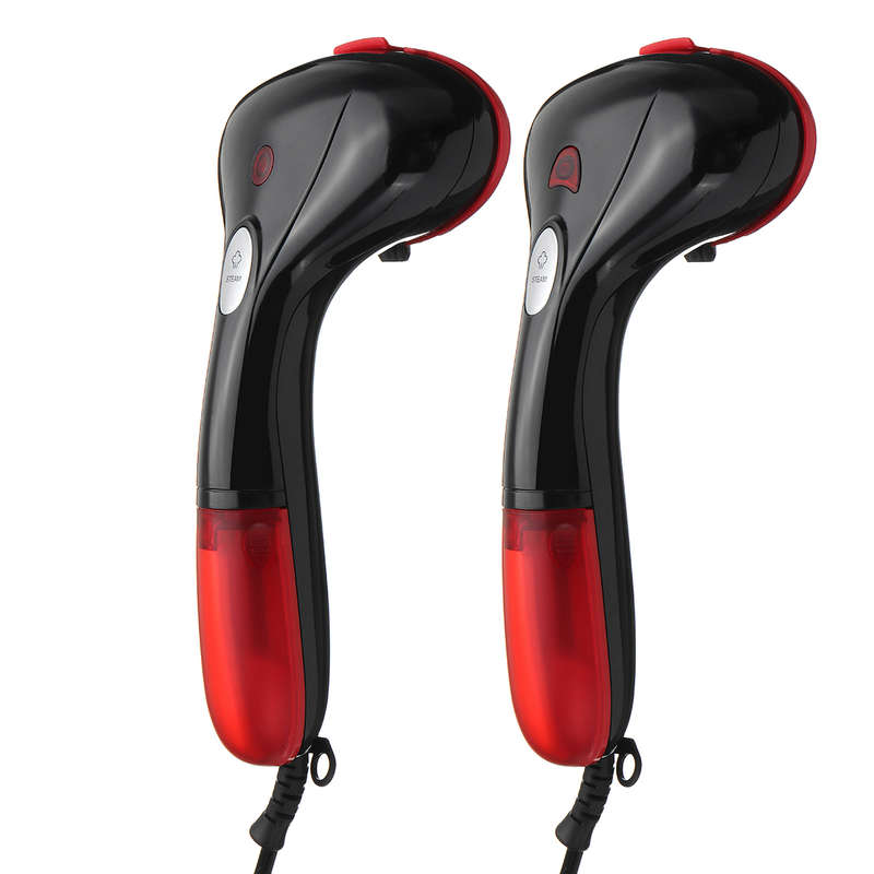 Portable Travel Handheld Ceramics Fabric Clothes Steamer Garment with Brush