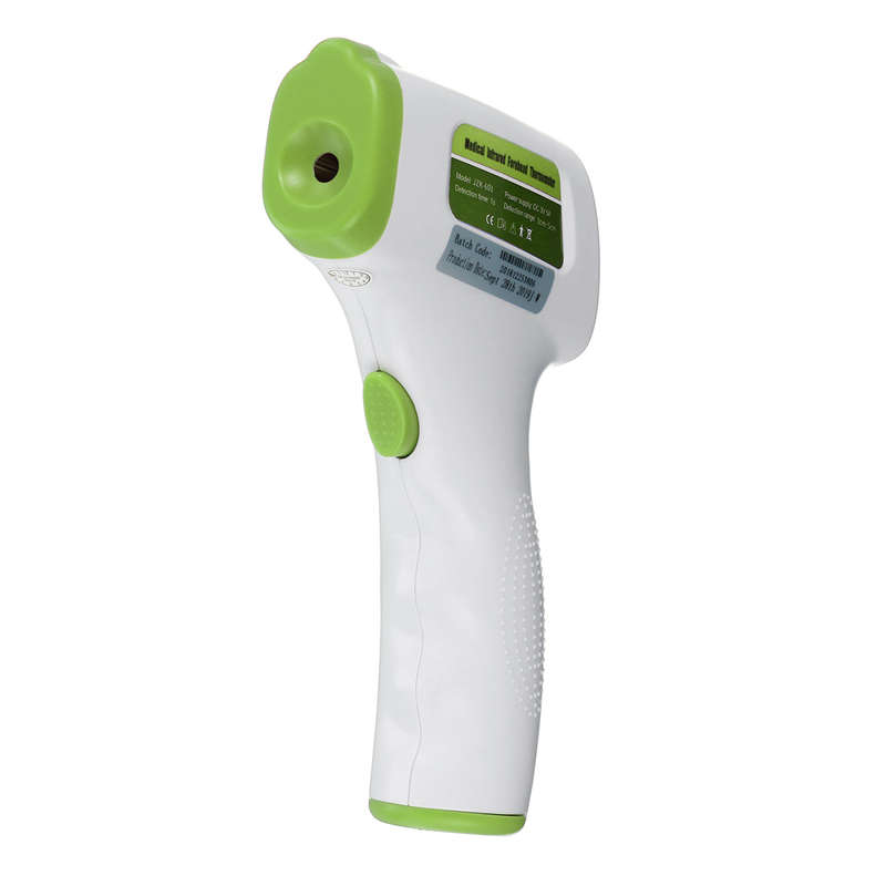 Infrared Thermometer Baby Non Contact Digital Forehead Household Thermometer (Color Green)