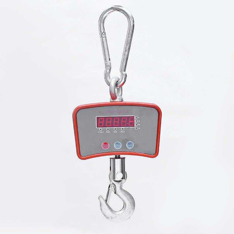 500KG/1100Lb Digital Crane Scale Heavy High Precision Metal  Industrial Electronic Hook Scale
