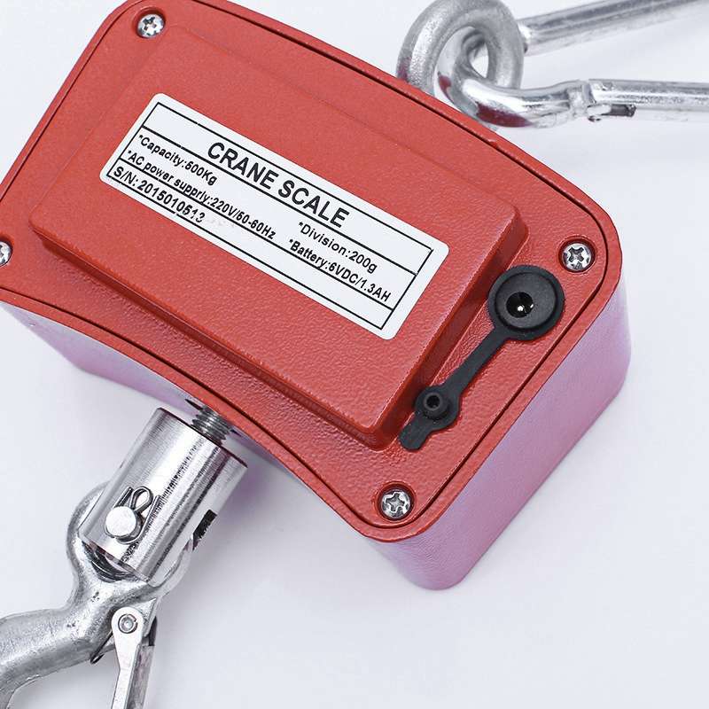 500KG/1100Lb Digital Crane Scale Heavy High Precision Metal  Industrial Electronic Hook Scale
