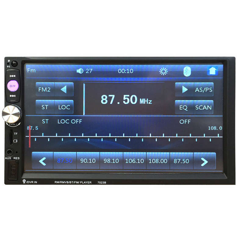 iMars 7023B 7 Inch 2 DIN Car Stereo Radio MP5 Player FM USB AUX HD bluetooth Touch Screen Support R