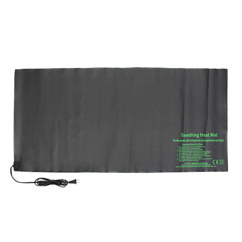 110V/220V 121X52cm Seedling Heat Mat Seeds Starter Germination Propagation Clone (Plug 220V EU Plug)