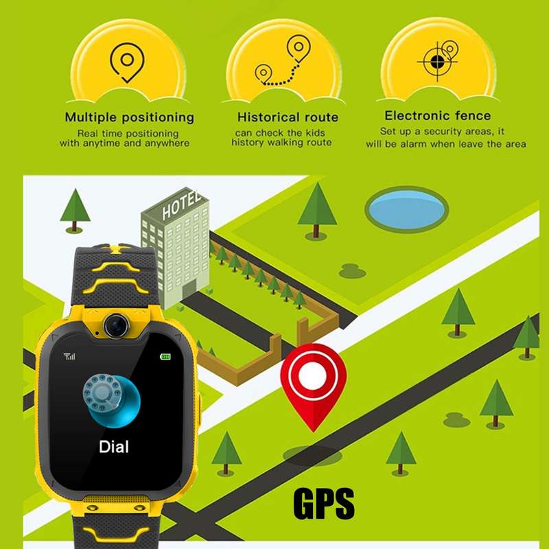 Anti-lost Smart Watch LSB Tracker SOS Call SIM Gifts For Child Kids