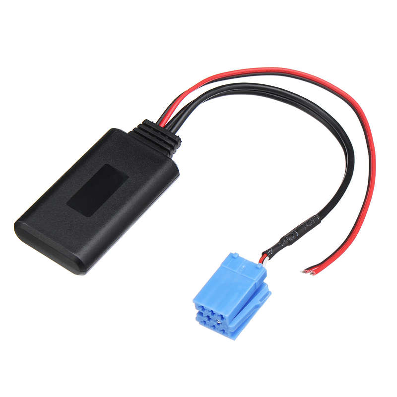 Biurlink Car Radio Bluetooth MINI ISO 8Pin Plug Wireless Aux-in Adapter Cable for Volkswagen Blapunk