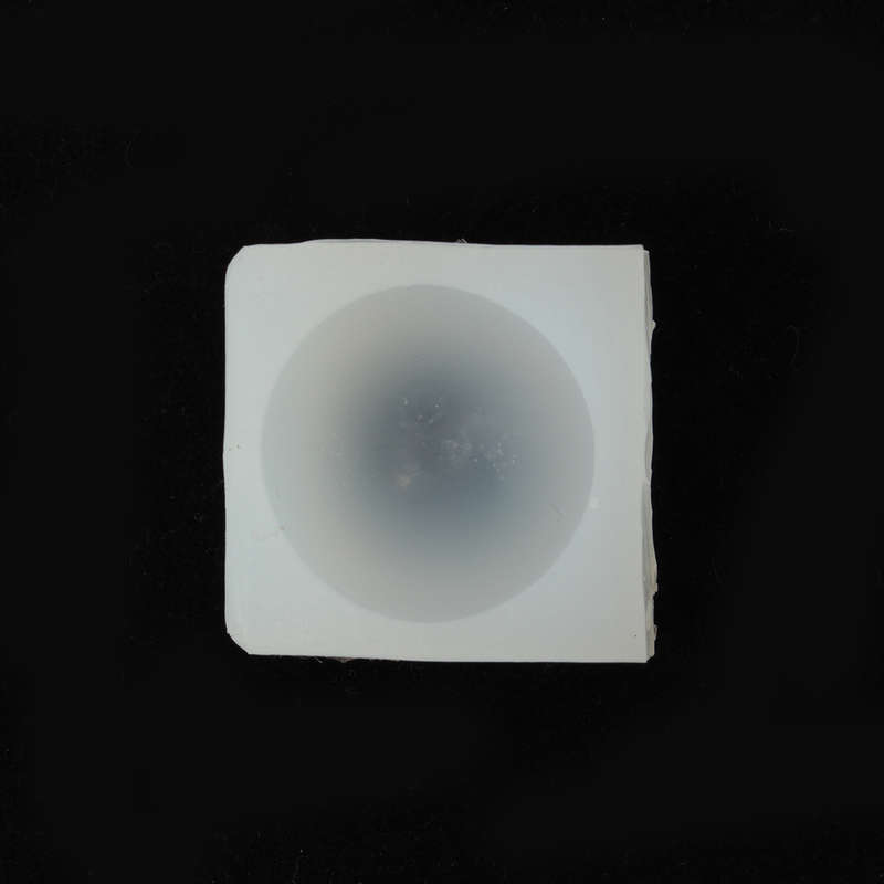 5pcs/Set Half Round Silicon Mould For Epoxy Resin Jewelry Decorative Craft