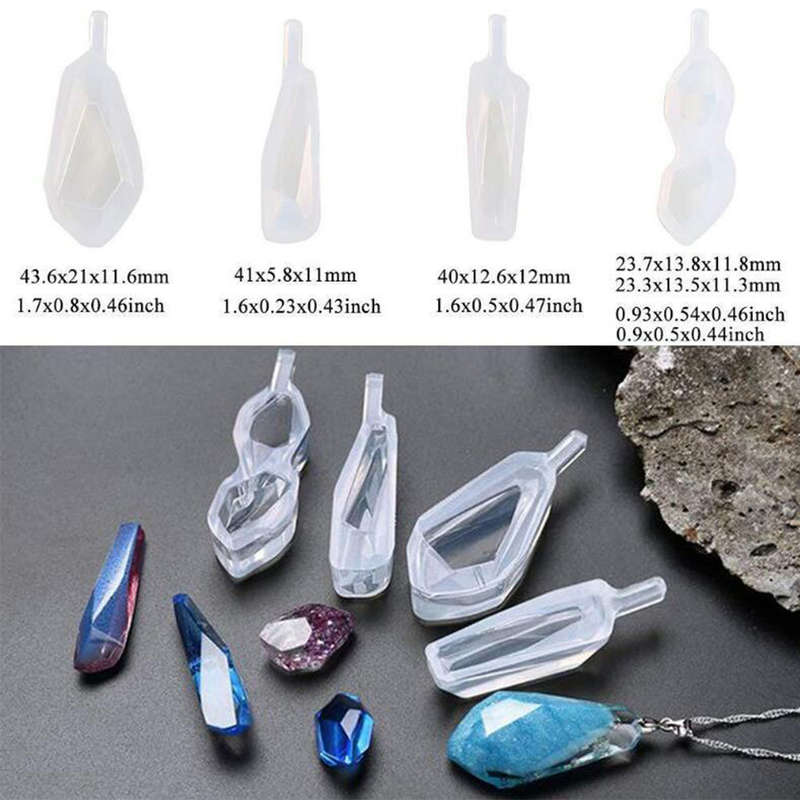 129Pcs/Set Silicone Casting Molds and Tools Jewelry Pendant Resin Mould DIY
