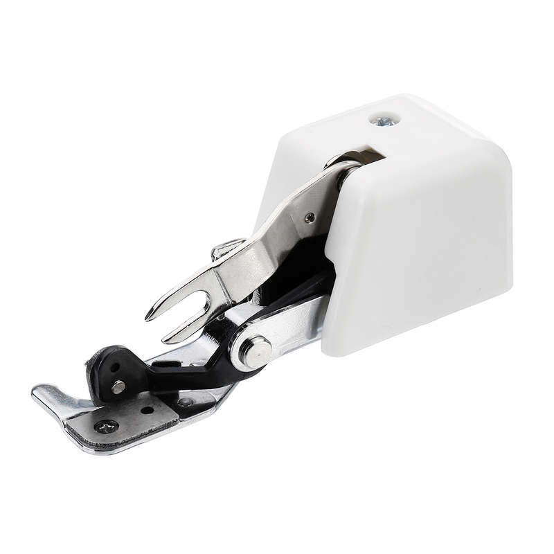 1 Side Cutter Zig Zag Sewing Machine Attachment Presser Foot Low Shank Cut & Hem Sharp...