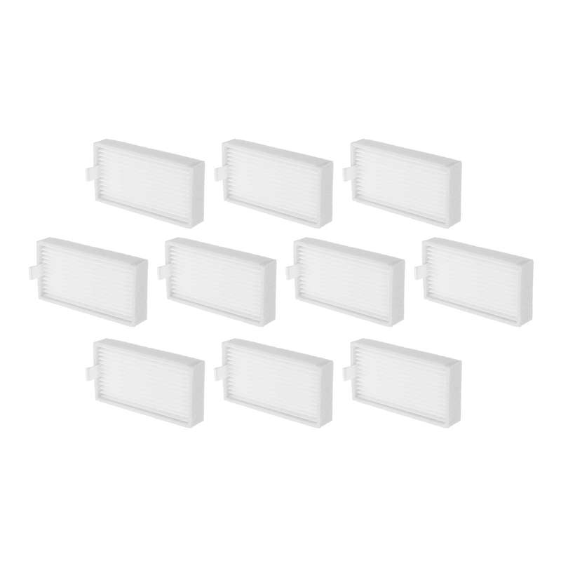 10pcs Vacuum Cleaner Filters, HEPA Filter Fit for CHUWI V3 iLife X5 V5 V3+V5PRO forECOVACS CR130 cr1