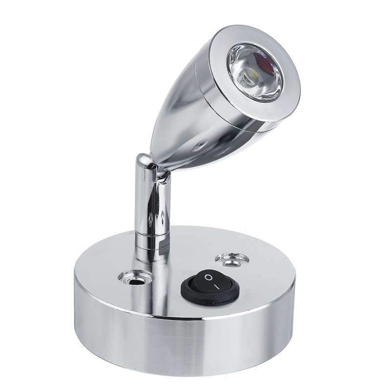 12V-24V Interior LED Reading Spot Lights For Boat RV Caravan Motorhome