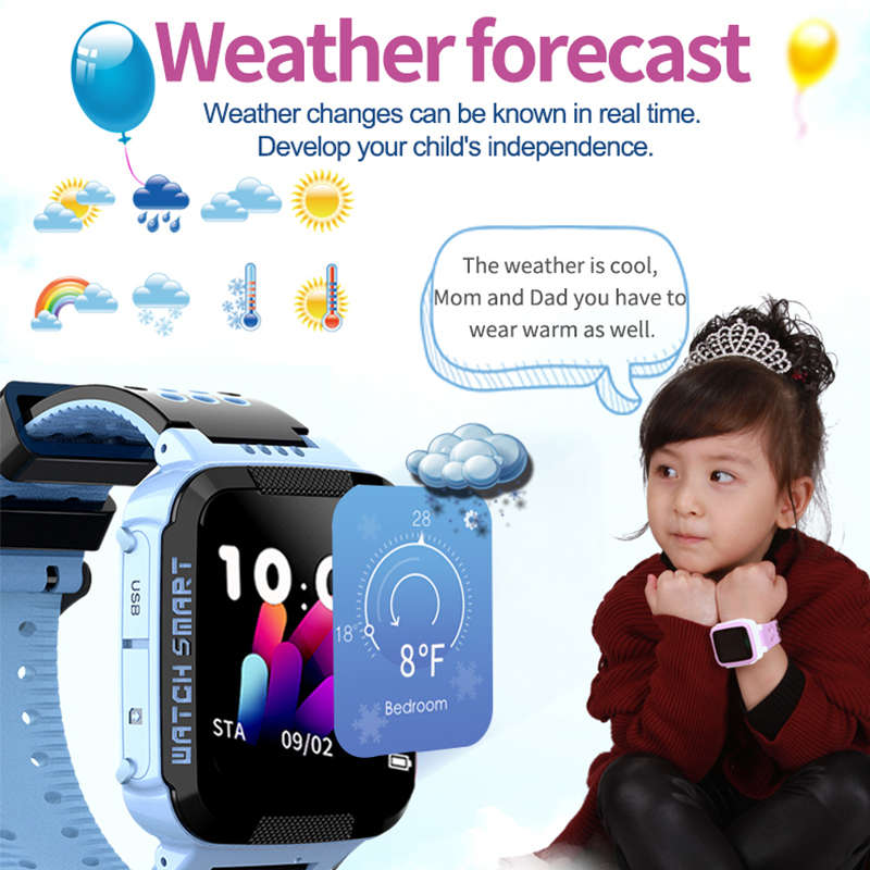 New Kids Swimming Smart Watch Touch Screen Smart Bracelet GPRS+LBS Anti-Lost Loc