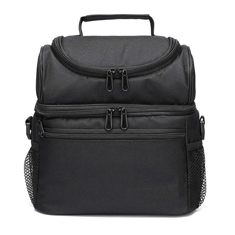 Waterproof Insulated Thermal Cooler Lunch Box Carry Tote Work Case Storage Bag (Color Blue)