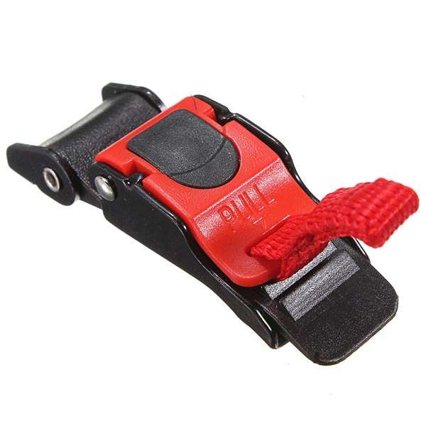 3x Plastic Motorcycle Clip Chin Strap Quick Release Buckle Autocycle