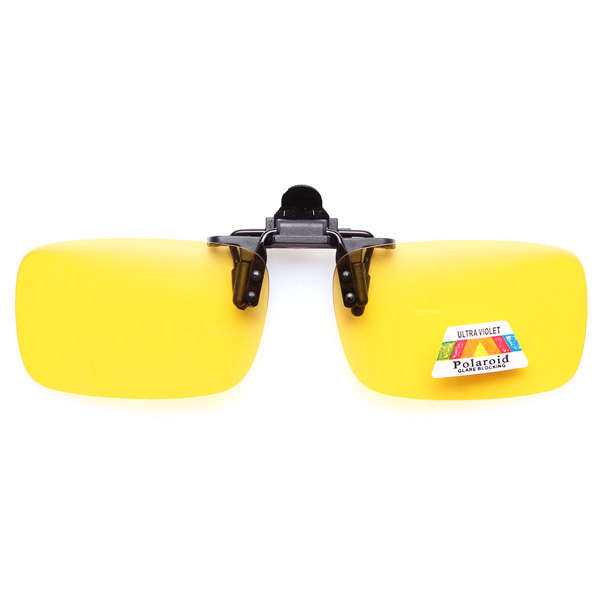 New Clip-on Flip Up Sun Glassess Night Vision Glasses Lens