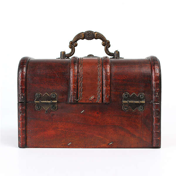 Vintage Wooden Jewelry Box