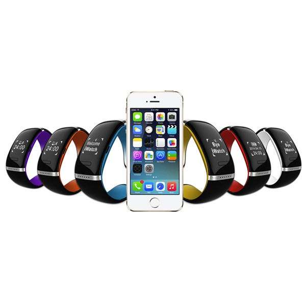 bluetooth Wrist Smart Bracelet Watch Phone For iPhone IOS Android