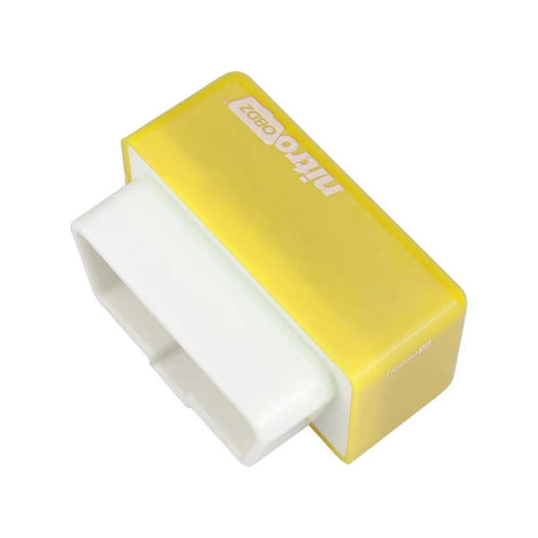 Nitro OBD2 Benzine Yellow Economy Chip Tuning Box Power Fuel Optimization Device