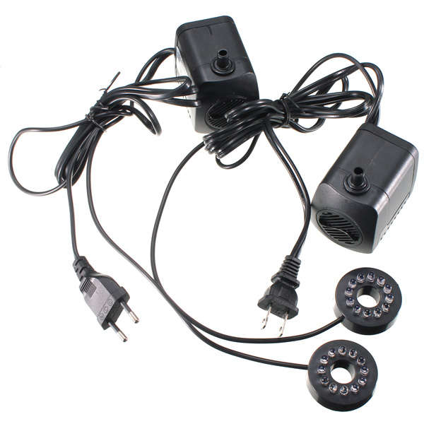 800L/H 210 GPH Submersible Water Pump For Aquarium Fish Tank Pond Fountain Wi (Adaptor 110V US Plug)