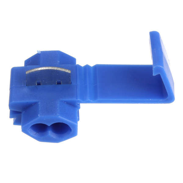 50pcs Scotch Lock Quick Splice 18-14 AWG Wire Connector Blue