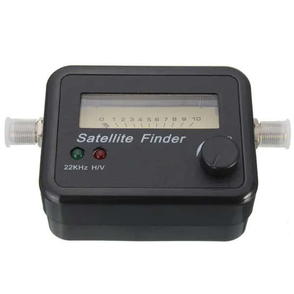 Digital Satellite Signal Dish FTA HD Monitors Signal Strength Meter Finder