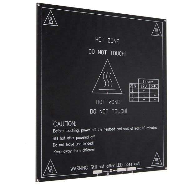 3MM MK3 Aluminum Board PCB Heated Bed For Reprap Standard 3D Printer