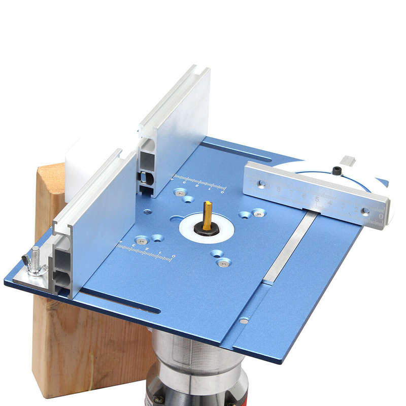 Premium Aluminum Router Plate Precision Woodworking Tool for 65mm Tables Workbench Trimmer And Engra