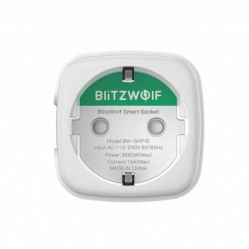 [4 Pcs] BlitzWolf BW-SHP15 Zigbee 3.0 16A 3680W Smart Plug Wireless Power Socket Outlet EU Plug APP