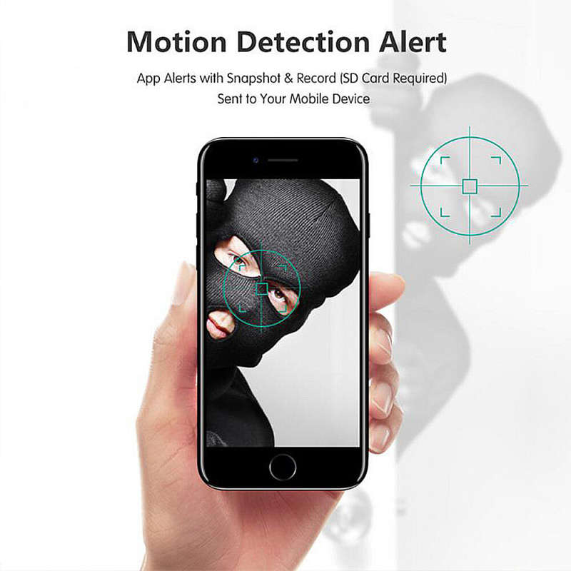 X5 Mini Wifi IP Security Camera Wireless 1080P HD Micro Surveillance Cam Night Vision Motion Detecti