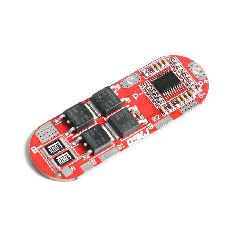 5Pcs 5S High Current Ternary Polymer Lithium Battery Protection Board 20A 40A