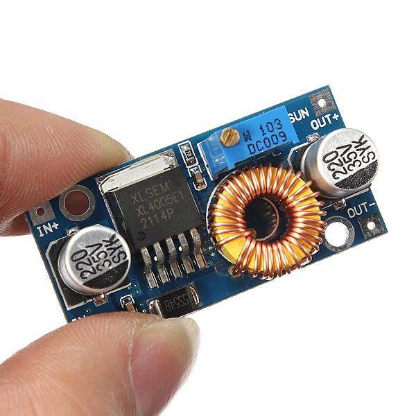 3Pcs Geekcreit 5A XL4005 DC-DC Adjustable Step Down Module Power Supply Converter