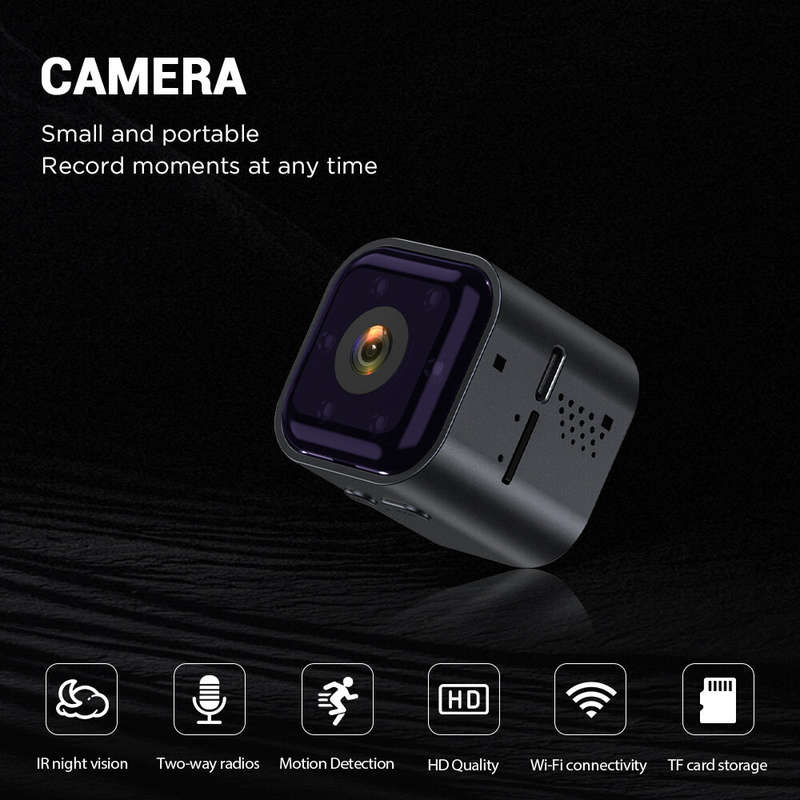 1080P Smart Action Camera HD Wifi Sports Camera IR Night Vision Bicycle Motorcycle Recorder Home Sec