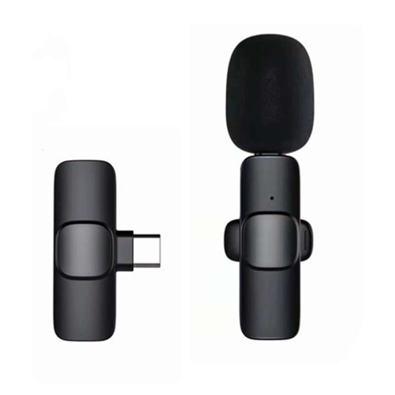 Bakeey A3 Wireless Lavalier Microphone Low Latency Portable Audio Video Recording Plug-Play Lapel Ty