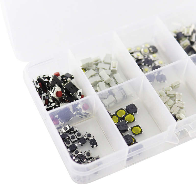 100PCS 10 Specifications Car Remote Control Key Touch Switches Buttons Touch Key Component Package