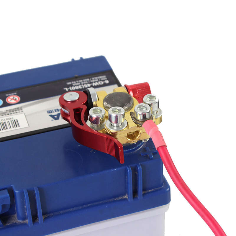 1 to 4 Quick Disconnect Car Cable Terminal Connector Battery Post Clamp Terminal Screw Connection Tr