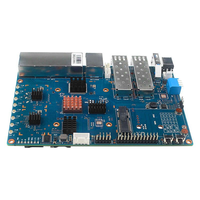 Banana Pi R3 Heat Sink Copper+Aluminum Passive Cooling Heatsinks for CPU Chip Cooling