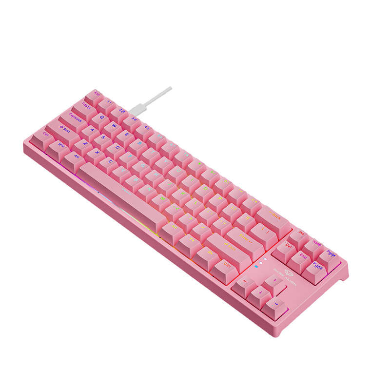 DarkAlien K710 Mechanical Gaming Keyboard 71 Keys Blue/Red Switch Hot Swappable RGB Backlit Detachab