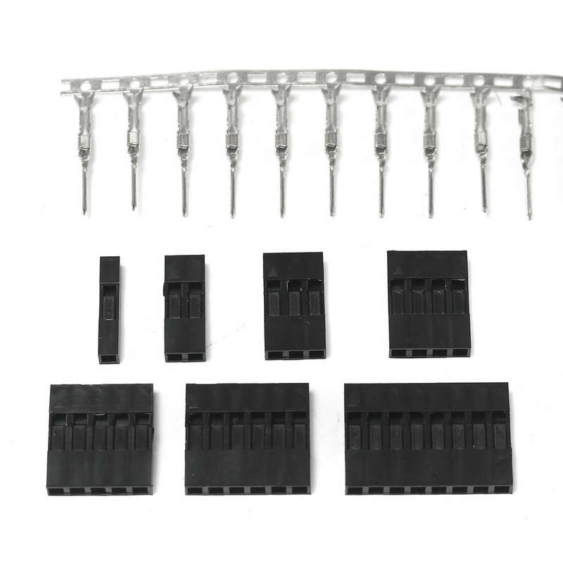 Geekcreit 310pcs 2.54mm Male Female Dupont Wire Jumper With Header Connector Housing Kit
