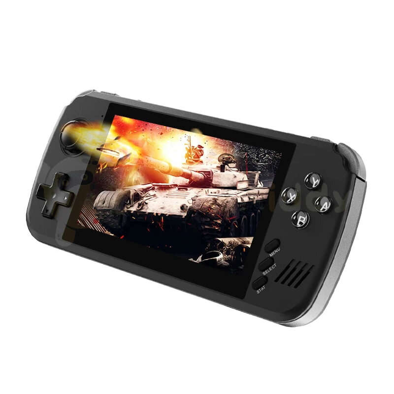 Powkiddy X39 Pro 64GB 5800+ Games Handheld Game Console 4.3 inch IPS HD Display FBA FC GB SFC MD PS