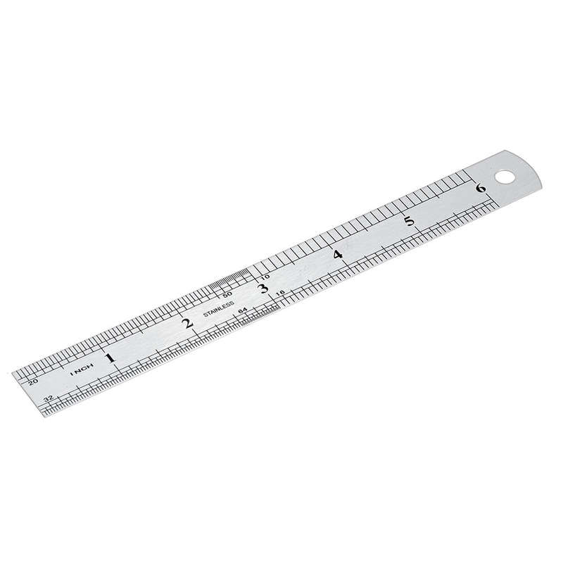 150-1200mm Thickened Stainless Steel Ruler with Metric and Inch Scales Woodworking Scriber Measuring