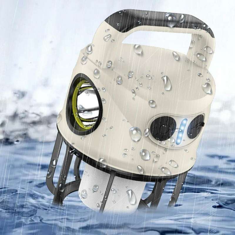 Waterproof Camping Lights LED Lamp Portable Lantern Flashlight With 6 Light Modes For Outdoor Campin