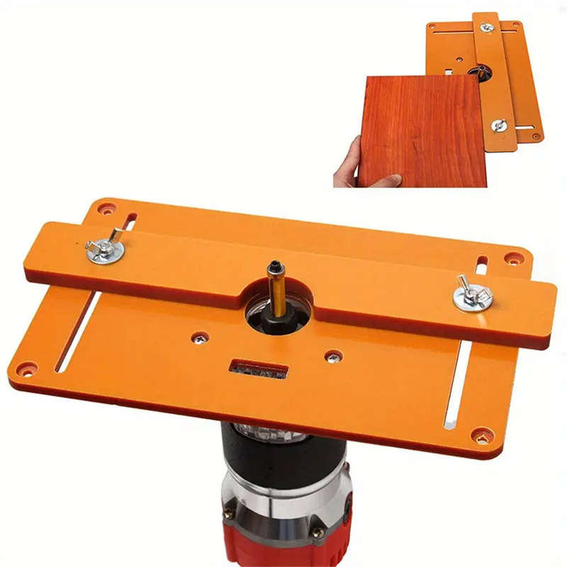 Wood Milling Chamfering Trimming Machine Balance Board Router Table Insert Plate High Accuracy Route