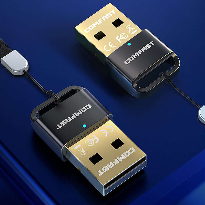 COMFAST CF-B03 USB bluetooth 5.1 Adapter Free Driver 2 in 1 bluetooth Receiver Transmitter for PC Ph