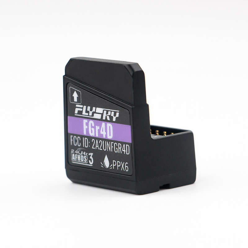 Flysky FGr4D 2.4GHz 4CH AFHDS 3 Built-in Antenna PWM/PPM/i-BUS2/S.BUS/i-BUS Receiver for RC Airplane